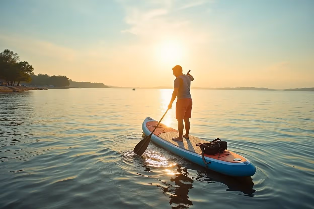 SUP Explorer 11' - on the water