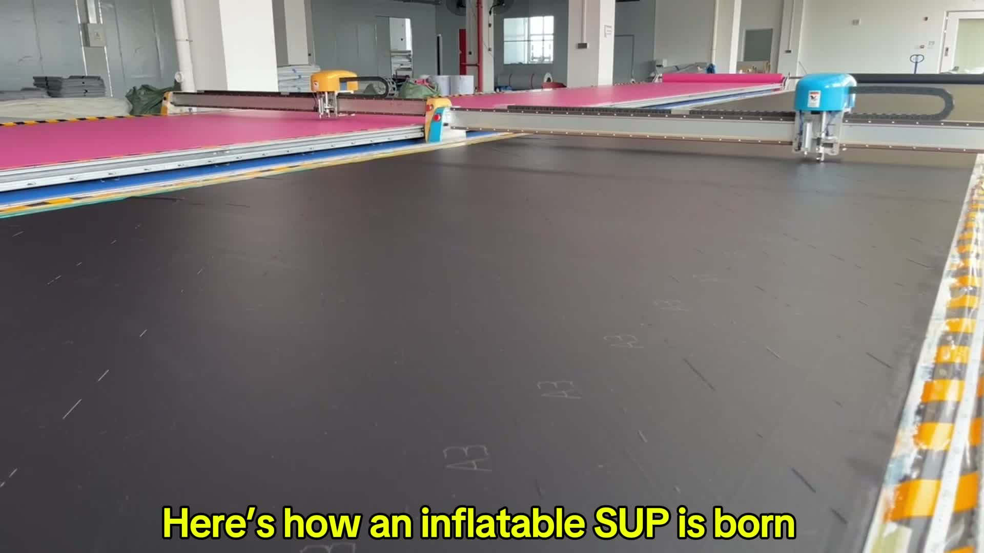 How an inflatable SUP is born